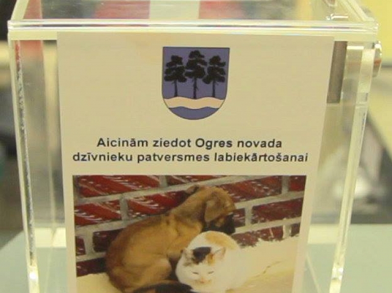 Aicina ziedot Ogres novada dzīvnieku patversmes labiekārtošanai