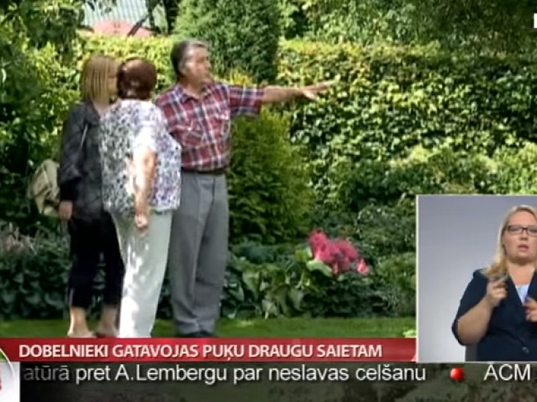 Dobelnieki gatavojas puķu draugu saietam

