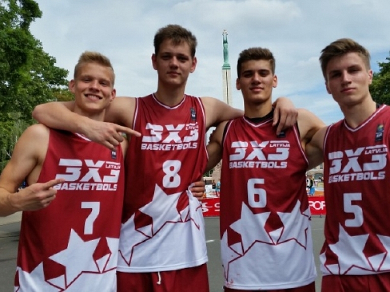 Madonas FIBA 3x3 basketbola komandai bronza Latvijas čempionātā