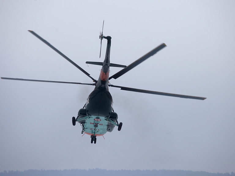 No trīs helikopteru nosēšanās laukumu apsekošanas pie slimnīcām trūkumi konstatēti divos

