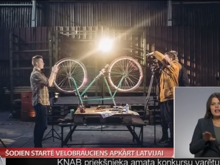 Startē velobrauciens apkārt Latvijai


