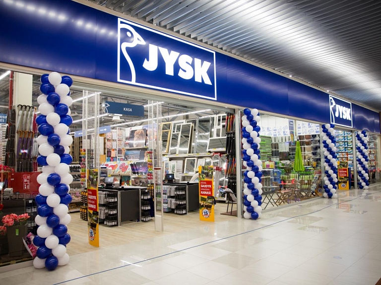 "Jysk" pērn audzēja apgrozījumu par 5%