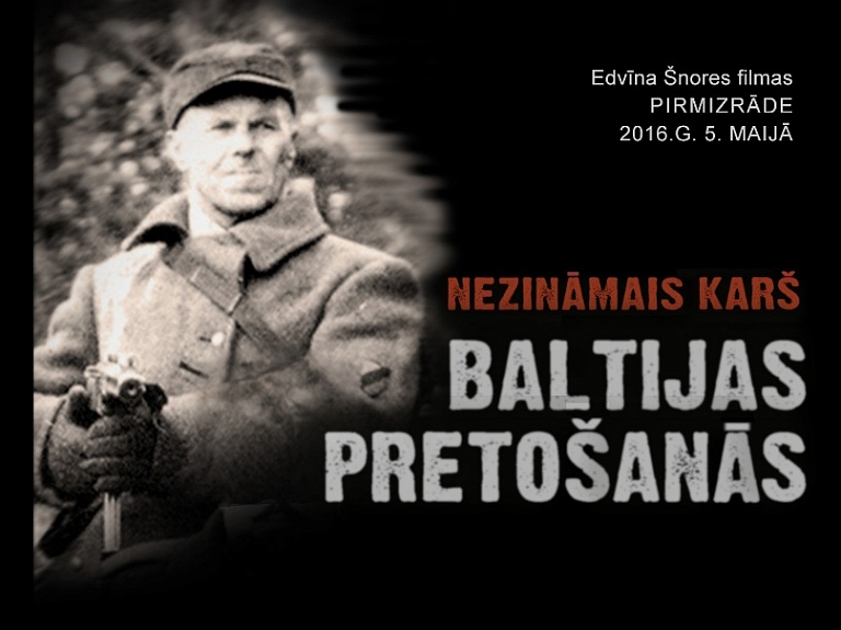 Saulkrastos notiks filmas "Nezināmais karš: Baltijas pretošanās" brīvdabas seanss