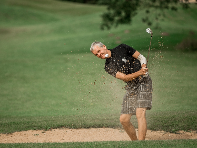 "Avotos" notiks Latvijas atklātais senioru čempionāts golfā