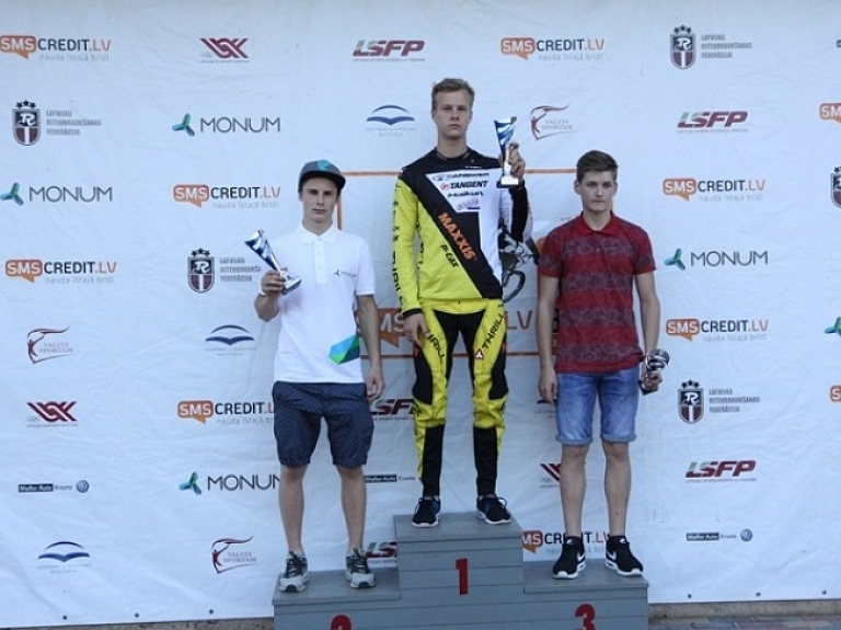 "Tālava/VBSS" sportisti kļūst par Latvijas BMX čempioniem