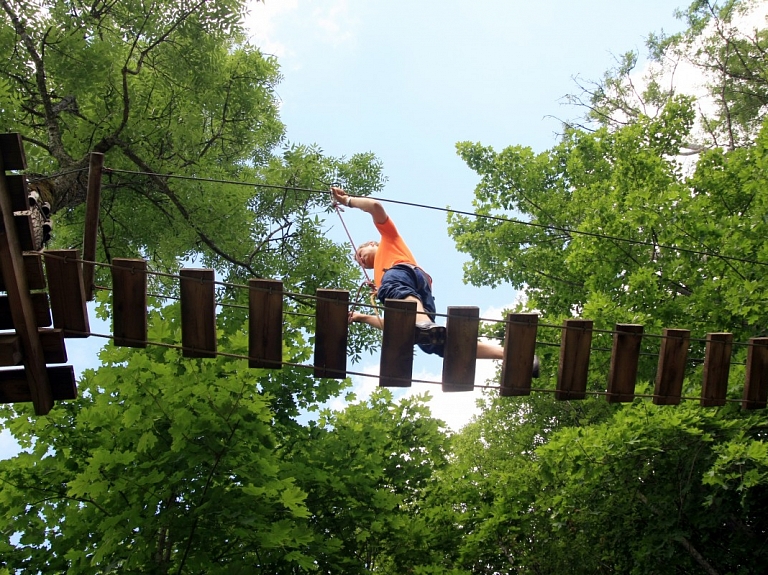 Apmeklētākais tūrisma objekts Ventspilī šogad bijis Piedzīvojumu parks