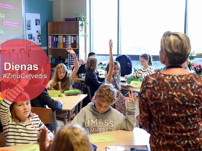 Katra sestā skolotāja alga - 1000 eiro, Valmierā Starptautiskā tūrisma konference, ASV karavīri Amatas novadā