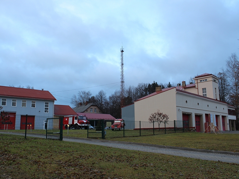 Noslēgušies VUGD Valmieras daļas ēkas rekonstrukcijas darbi 

