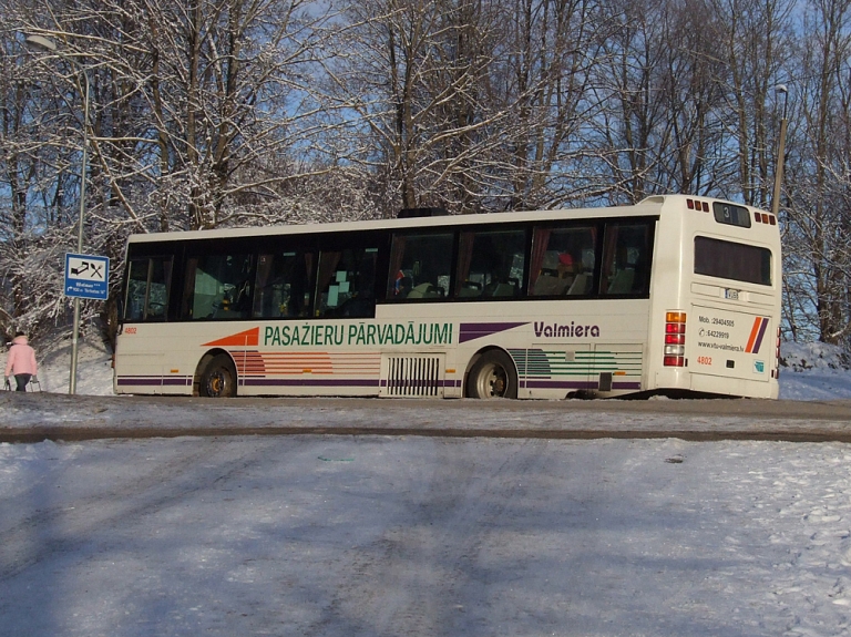 Georga Apiņa ielā atjaunota autobusu satiksme