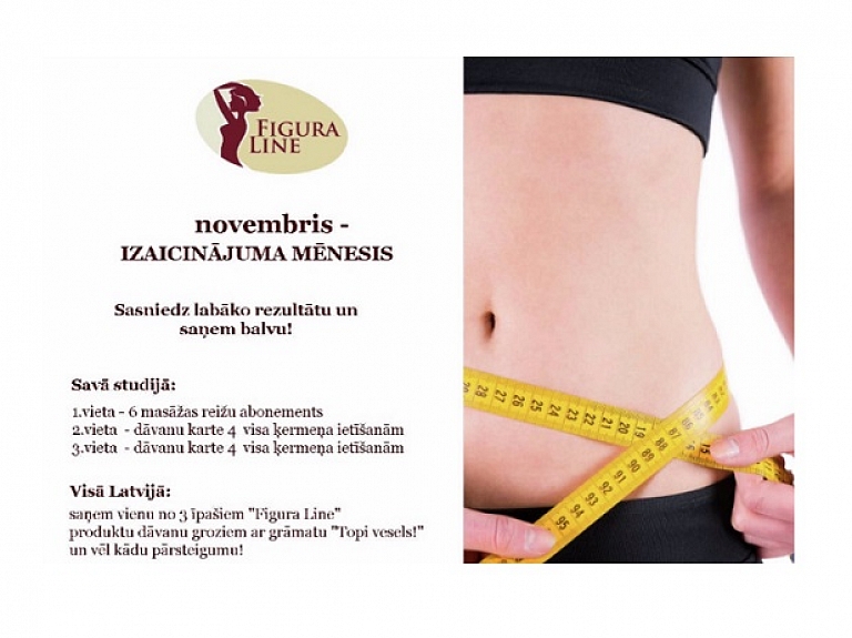 "Figura Line" izaicina Tevi!

