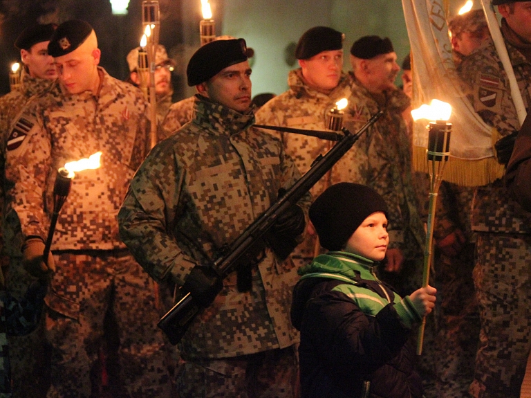 Lāčplēša dienā Cēsīs veidos Latvijas kontūru un būs redzamas video projekcijas