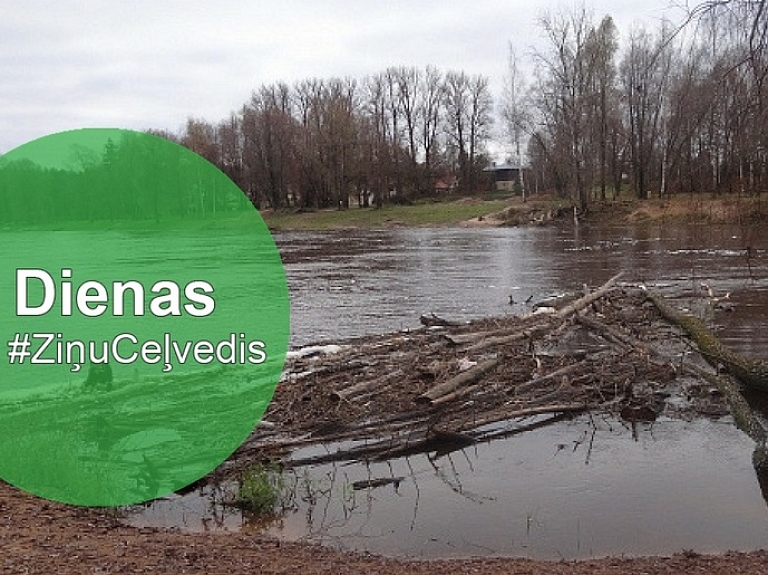 Gaujā cēlies ūdens līmenis, Limbažos notiks labdarības tirdziņš, Latvijā viesosies princis Edvards