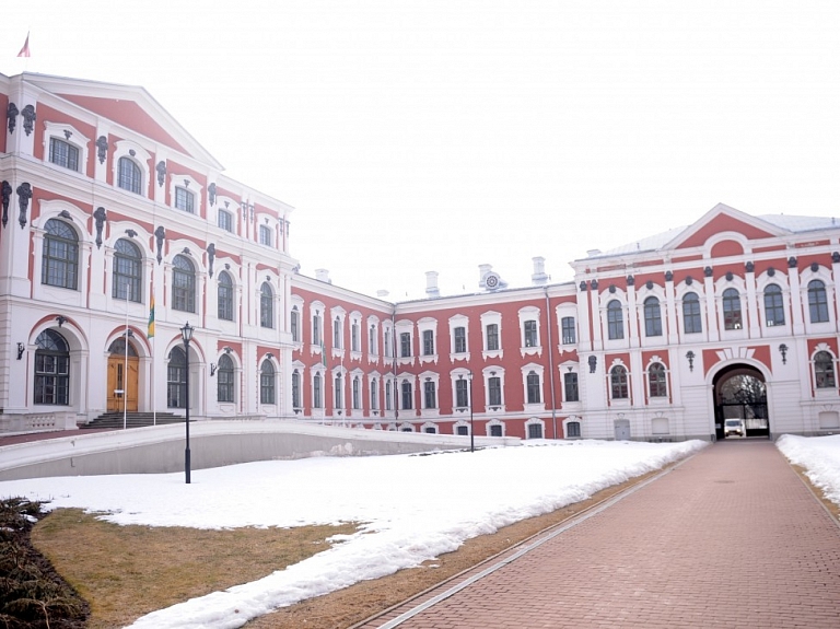Sākot Jelgavas pils renovāciju, vienā spārnā izbūvēta vēdināšanas sistēma