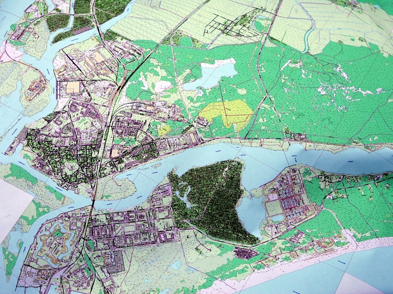 Top jauna Liepājas topogrāfiskā karte