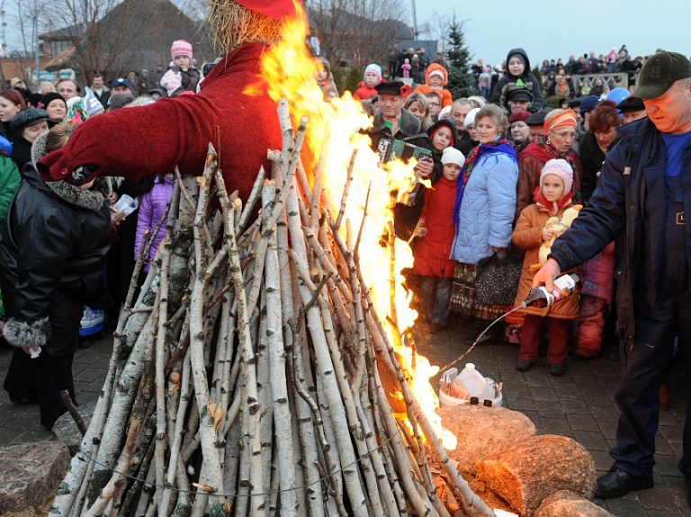 Rēzeknē svinēs tradicionālos slāvu svētkus Masļeņicu