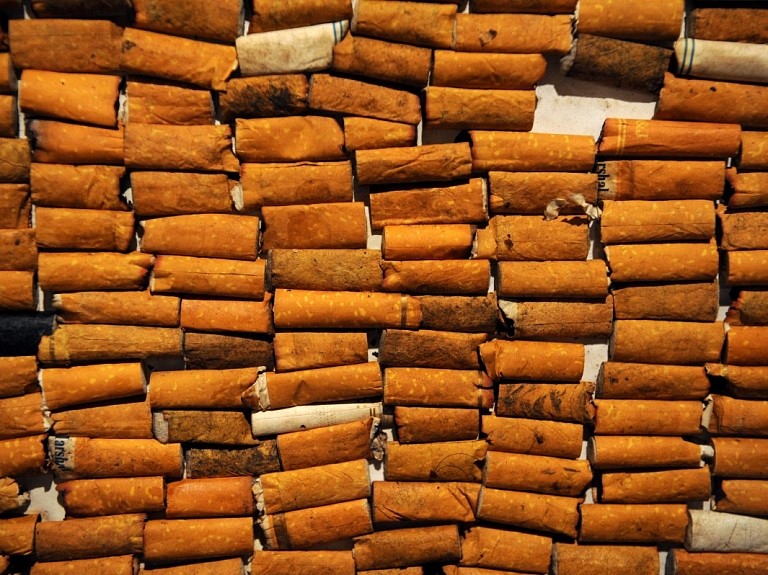 Mājoklī Jelgavas novadā uziet nelegālās cigaretes