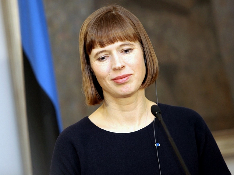 Valkā viesosies Igaunijas valsts prezidente Kersti Kaljulaida