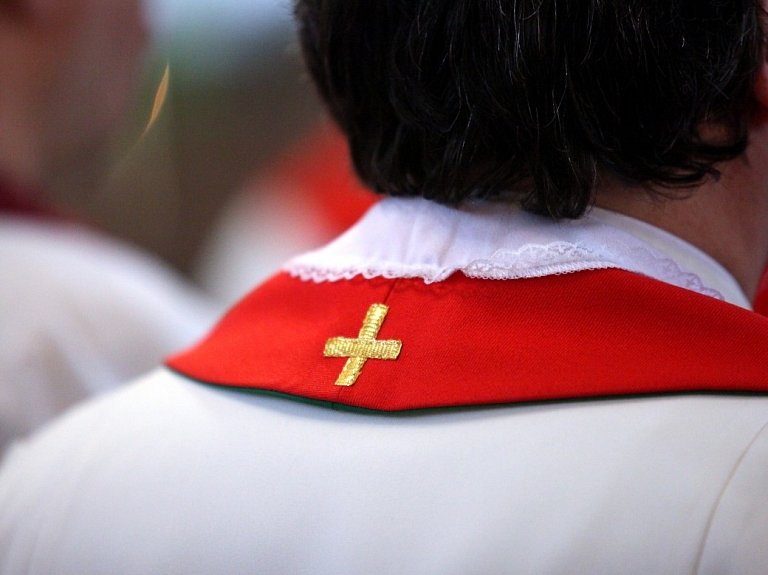 Par 46 000 eiro atjaunoti Preiļu Romas Katoļu baznīcas galvenās ejas griesti