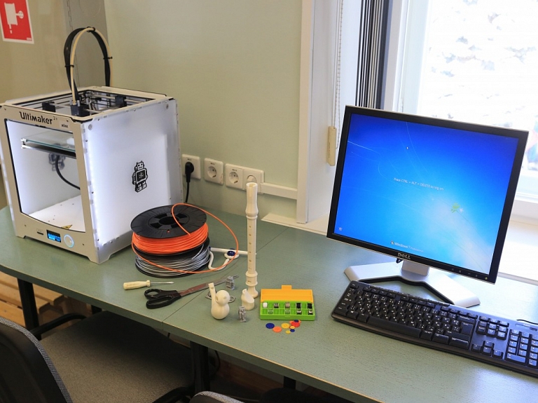 Liepājas 6.vidusskolā atklās 3D prototipu printēšanas klasi