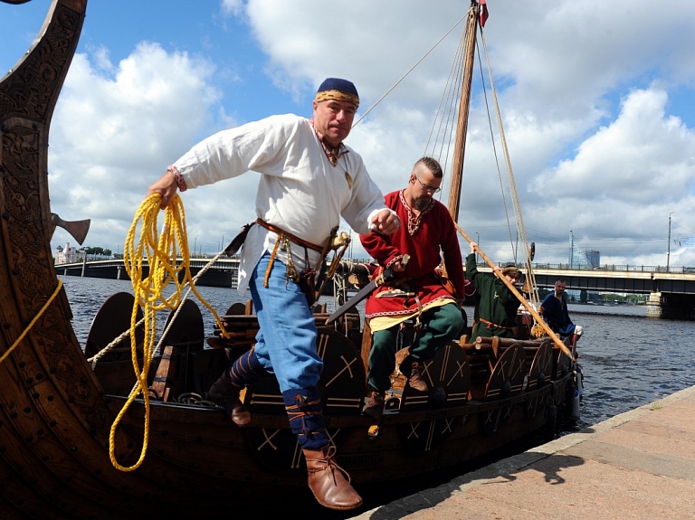 Liepājā notiks kuršu vikingu liellaivu sacensības