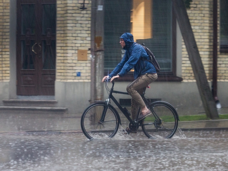 Nokrišņu daudzums Daugavpilī sasniedzis 79 litrus kvadrātmetrā