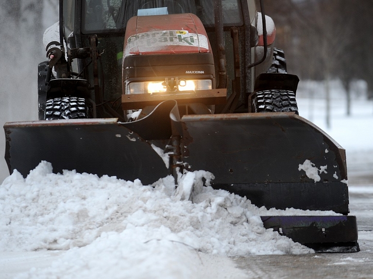 Daugavpils specializētā autotransporta uzņēmums gatavs darbam ziemas apstākļos