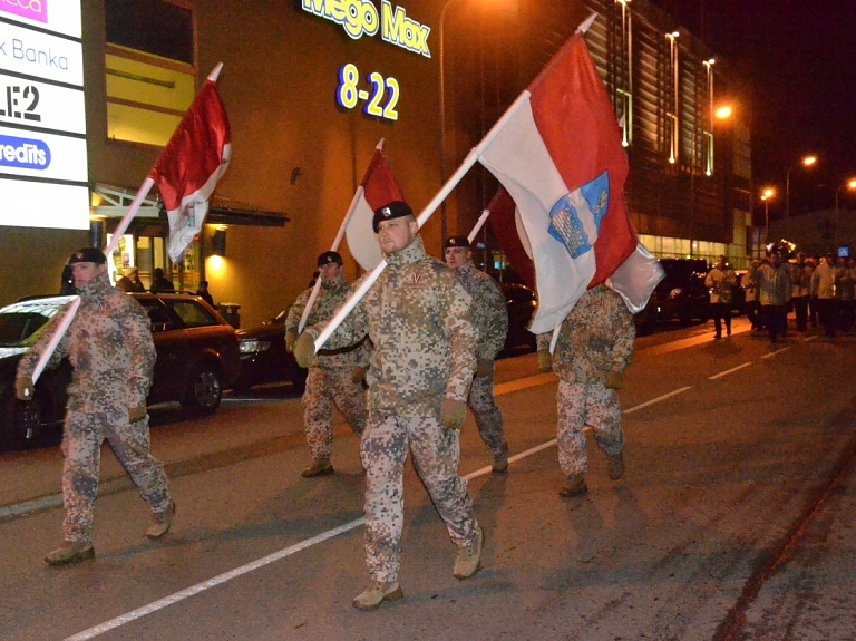 Pieminot Latvijas armijas uzvaru pār Bermonta karaspēku, Daugavpilī notiks lāpu gājiens