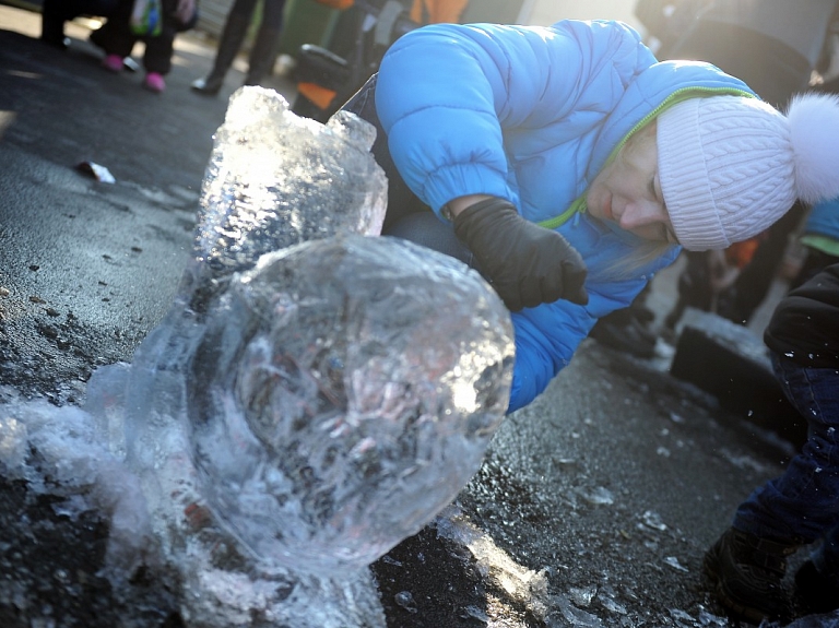 Starptautiskajā Ledus skulptūru festivālā Jelgavā piedalīsies 30 tēlnieki
