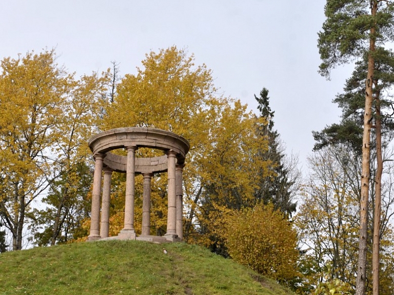 Restaurēts Slavas templis Alūksnes Tempļa kalnā
