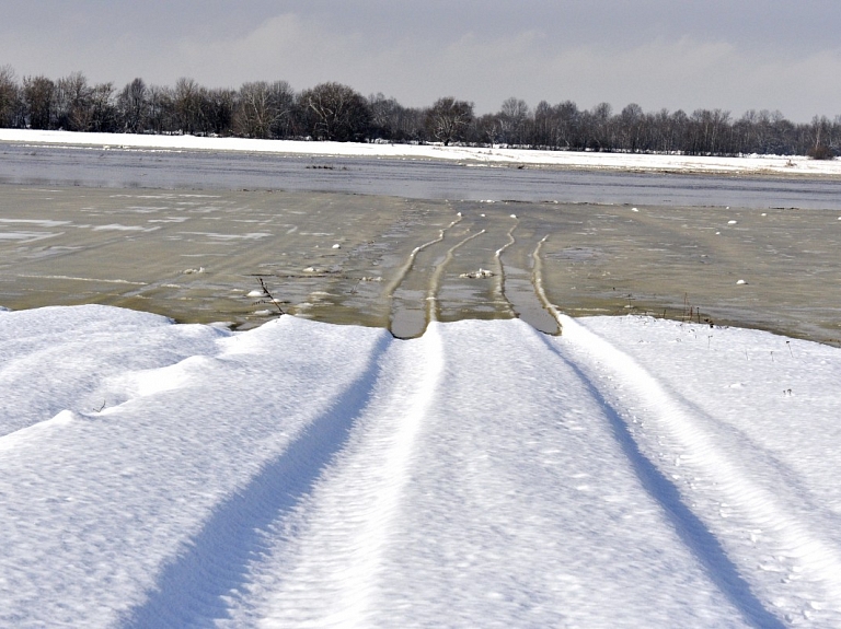 Daugavā pie Daugavpils ūdens līmenis cēlies par 1,4 metriem