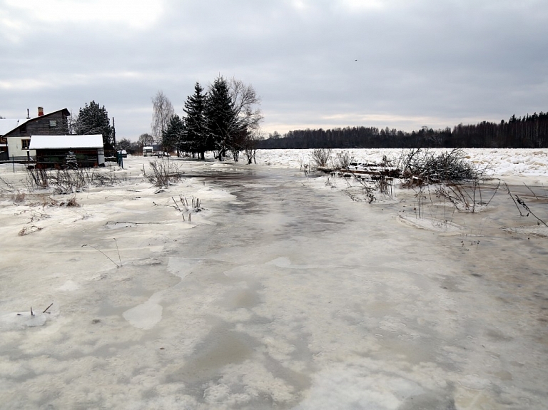 Pavasarī Jēkabpilī būs liels plūdu risks