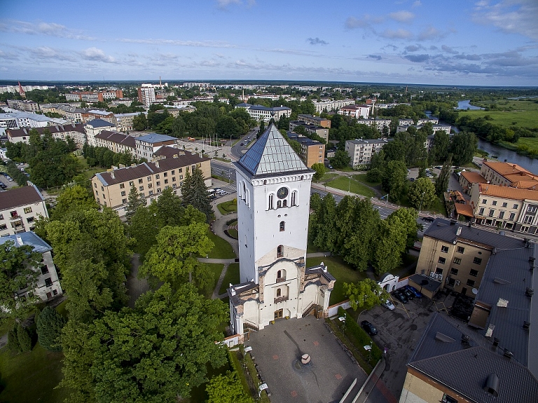 Jelgavas Sv. Trīsvienības baznīcas tornis

