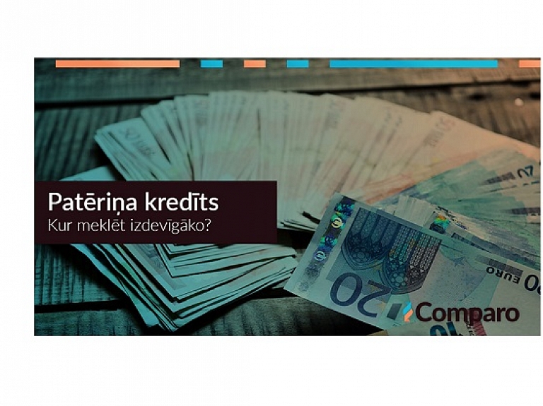 Patēriņa kredīts – atrodi izdevīgāko Comparo.me

