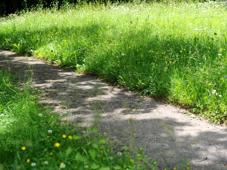 Kuldīgā sakopts Pārventas parks un labiekārtota pastaigu taka gar Ventu