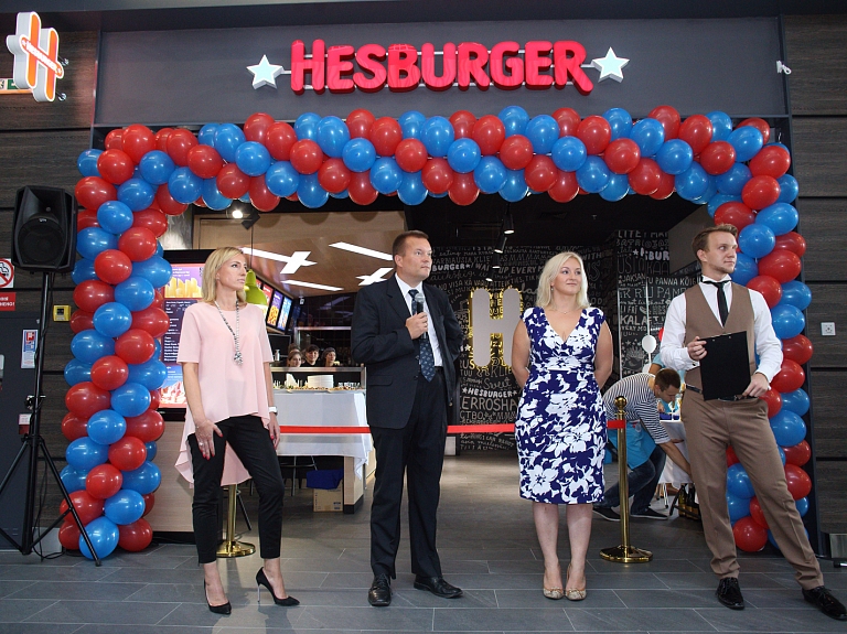 "Hesburger" atver restorānu Ukrainā