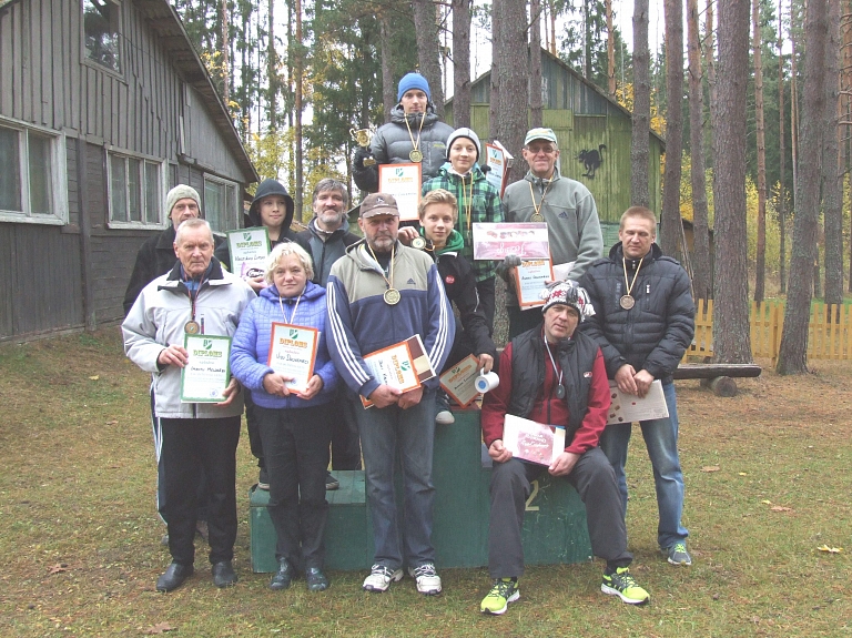 Orientēšanās sacensības sporta bāzē "Jaujas"