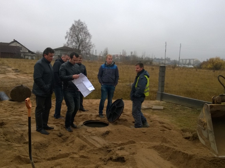Noslēgušies ūdenssaimniecības projekta papildus darbi