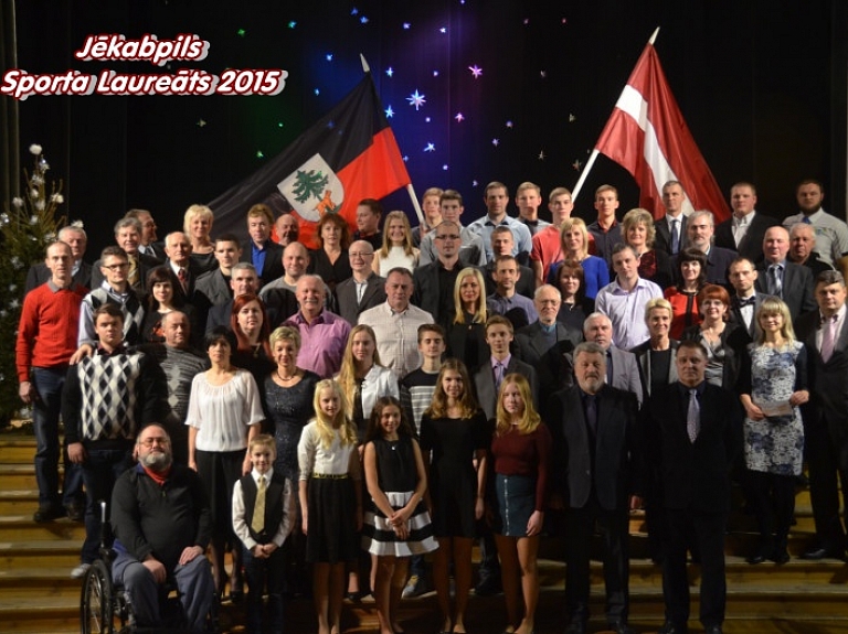 Jēkabpils sportistiem aizvadīts gada pateicīgākais pasākums "Sporta Laureāts 2015"