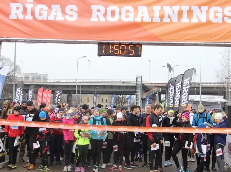 Atzinīgs sniegums rogainingā