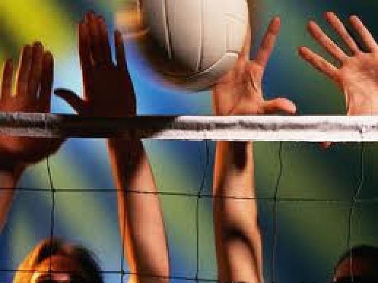 Par zelta medaļniekiem kļūst U-14 volejbolisti