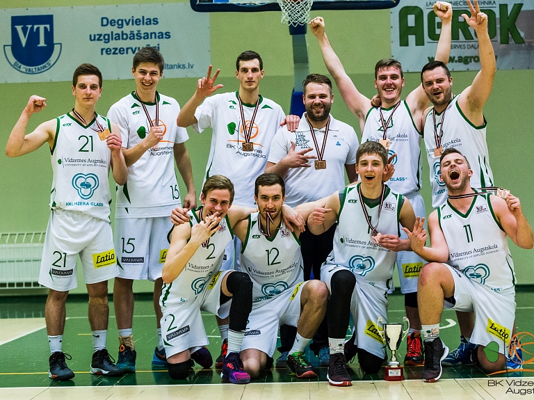 BK "Vidzemes Augstskola/Valmiera Glass-2" izcīna LBL3 bronzu