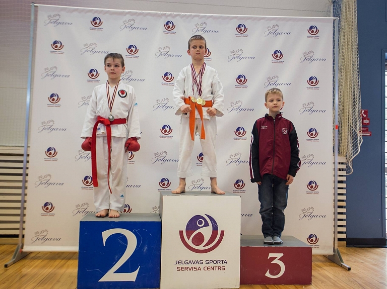"Ippon" karatists Haralds Ikvilds kļūst par Baltijas valstu čempionu karatē