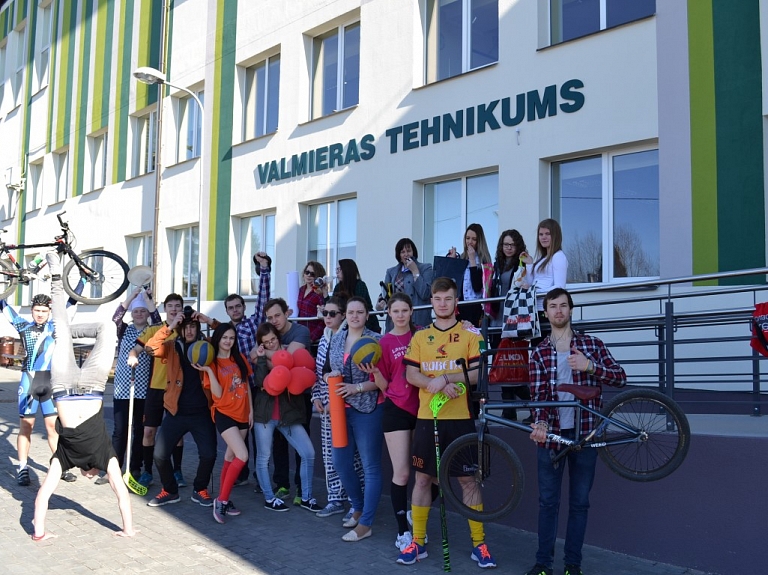Valmieras tehnikumā godina labākos sportistus un sporta aktīvistus