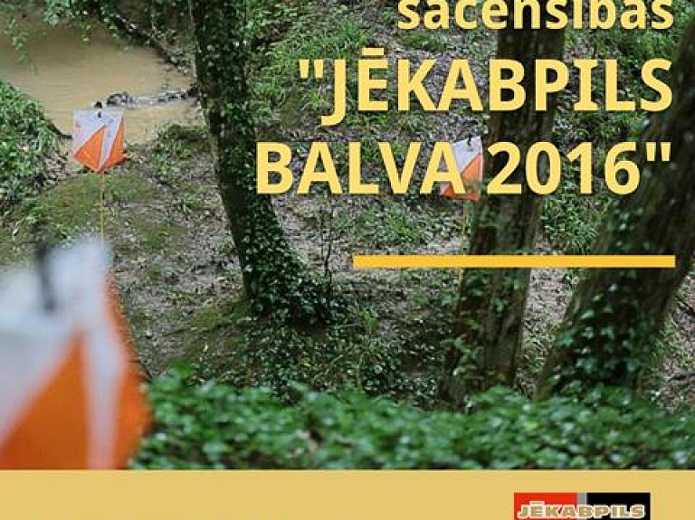 Kena parkā notiks Taku orientēšanās sacensības "Jēkabpils balva 2016"