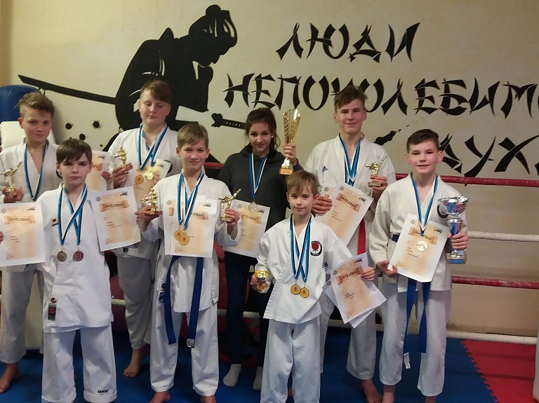 "Ippon"karatisti uzvar sacensībās Tallinā!