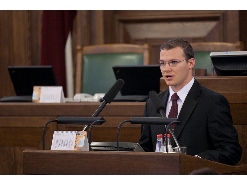 Raivis Dzintars/ Foto: Ernests Dinka/ Saeimas Kanceleja