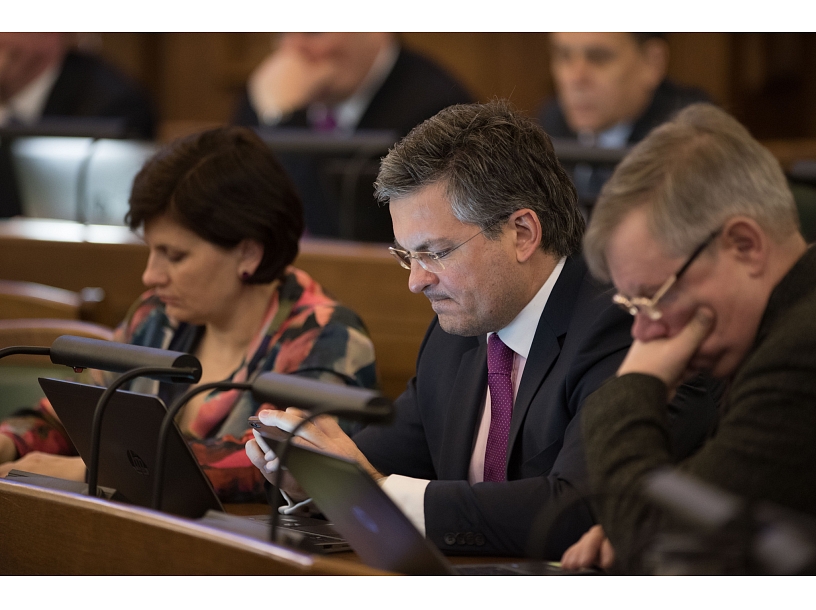 Foto: Ernests Dinka/ Saeimas Administrācija