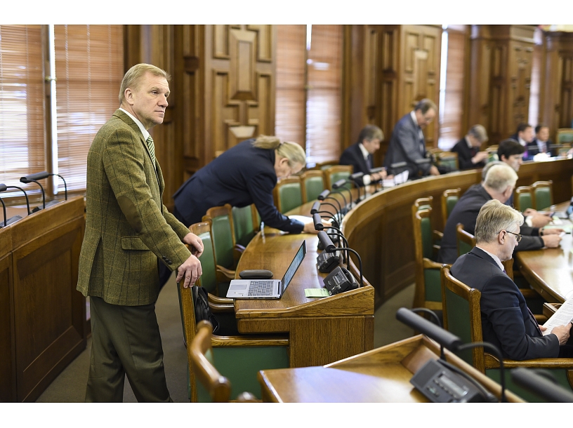 Valdis Kalnozols/ Foto: Reinis Inkēns/ Saeimas Administrācija