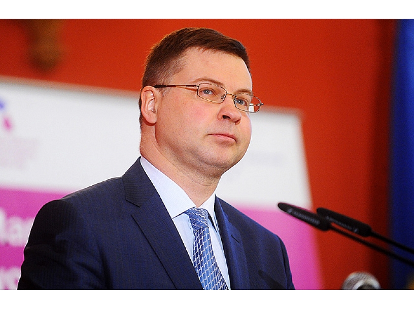 Valdis Dombrovskis/ Foto: Ieva Lūka/ LETA
