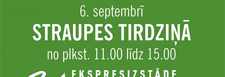 “BILDES” ieskandinās rudeni ar ekspresizstādi “Kannojam!” Straupē